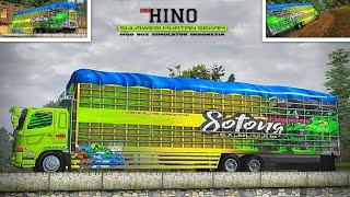 MOD HINO 500 lo sulawesi  mod bussid