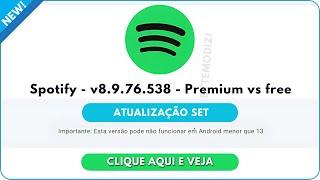 SPOTIFY PREMIUM PARA ANDROID? ATUALIZADO 2024 NOVA ATUALIZAÇÃO - ANÁLISE REVIEW