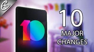 Top 10 MIUI 10 Features - Major Changes