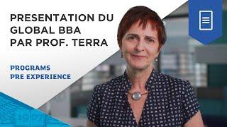 Global BBA  Présentation par Christina Terra Directrice Académique  ESSEC Programs