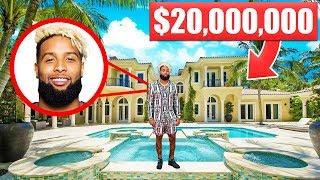 13 NFL Mansions That Cost More Than Your Life... Odell Beckham Jr  Aaron Rodgers  Colin Kaepernick