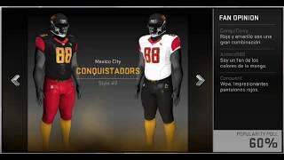 Every Madden Relocation Uniform all shown on players PART 1