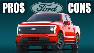 FORD F-150 Lightning Biggest Pros & Cons in 2024