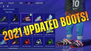 FIFA 21 - All New Boots  2021 Update New Adidas Nike Puma + More