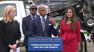 Mayor Eric Adams Makes Public Safety-Related Announcement