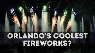 Can SeaWorlds fireworks compete w Disney? HD multi-angle IgniteElectric Ocean