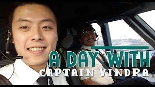 Citilink Flight - A day with Captain Vindra  Vincent Raditya  Cockpit Video