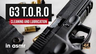 Taurus G3 T.O.R.O. Pistol 9mm - Cleaning and Lubrication Gun ASMR