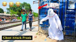 Scary Ghost Attack Prank  Watch THE NUN Prank on Public Part 1  4 Minute Fun