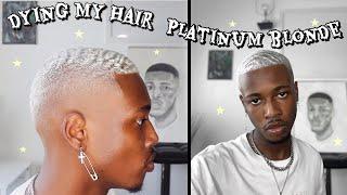 Following Tarek Ali’s Hair Tutorial  How to Dye your Hair Platinum Blonde  Elii Ormond