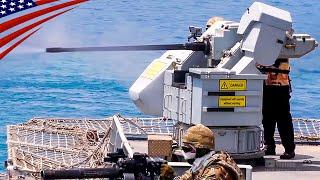UK & US Warships Fire 30mm Chain Guns – The Mighty Mk44 Bushmaster II