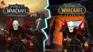 Classic VS BFA  Новая эпоха в мире World of Warcraft