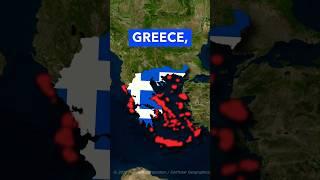 Did You Know That Greece...   #shorts #geography #maps #greece