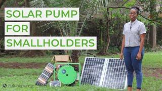 Solar Water Pump for Smallholder Farmers - The Futurepump SF2