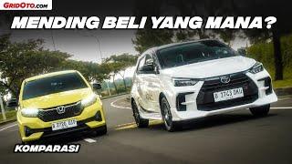 HONDA BRIO VS TOYOTA AGYA SIAPA JUARANYA?  GridOto