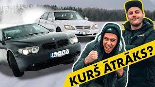 KURŠ BŪS ĀTRĀKS UZ LEDUS? BMW VS MERCEDES EP3