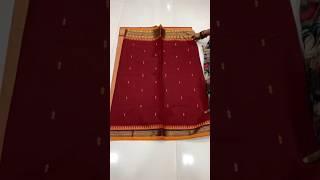 Kanchi cotton sarees for orders whatsapp 9884719414 #cottonclothing