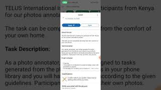 Photo Annotation & Evaluation Project with Telus International still Recruiting Ongoing recruiting
