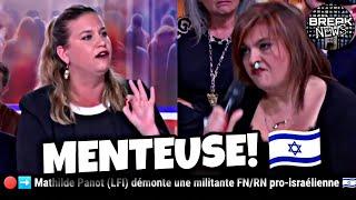 ️Mathilde Panot LFI démonte une militante RN pro- en plein direct