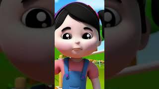 Однажды я поймал живую рыбу #shrots #cartoonvideo #farmees #kindergartenrhymes #kids