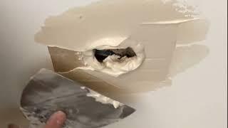  How to Fix a Small Hole in DRYWALL Panels ️