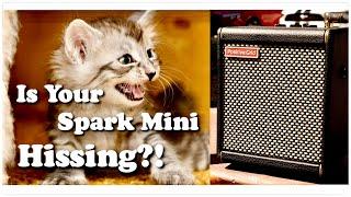 Spark Mini - Strange Hiss Issue - Almost Gated Noise Sound with no gate