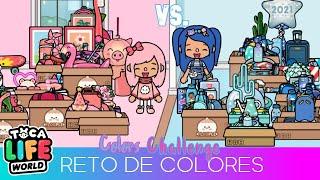 Color challenge Pink vs. Blue - TocaLife 🩰