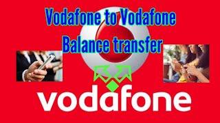 Vodafone balance transfer