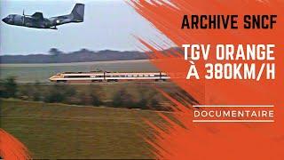  1981 aussi vite quun avion le TGV N°16 à 380kmh