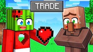 Melon can TRADE HEARTS in Minecraft