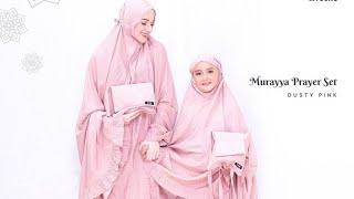 Mukena Couple Ibu Anak Bahan Rayon Polos Adem Berkualitas  Murayya Prayer Set