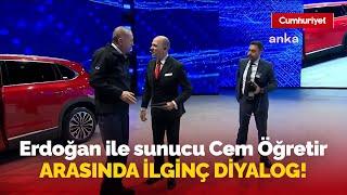 Cumhurbaşkanı Erdoğan ile sunucu Cem Öğretir arasında ilginç diyalog Seda senin karın mıydı?