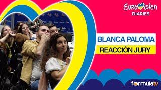 BLANCA PALOMA pellizca el corazón de la prensa internacional en el JURY de Eurovisión 2023