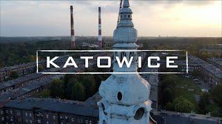 Katowice Nikiszowiec Historic Mining District  4K Drone Video