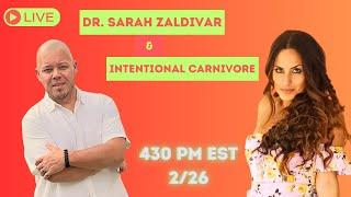 @dr.sarah.zaldivar & @IntentionalCarnivore  Carnivore Live #carnivore #carnivorediet #weightloss