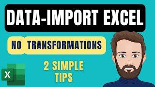 Stop Excel Transformations of Imported Data 2 Simple Tips