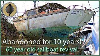 From the boat graveyard - Classic yacht restoration. - Saving Susanna Ep.5