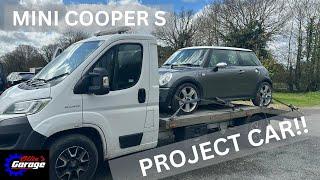 I bought a R53 Mini Cooper S project car from Copart so lets see what is wrong with it