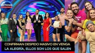 Confirman despido masivo en Venga la Alegría ellos son los conductores que salen #vla #tvazteca