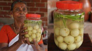 Salted Gooseberry Recipe - Nellikka Uppilittathu  Amla Pickle Recipe