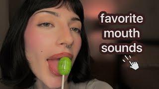 ⋆୨୧˚ Your favorite mouth sounds Mic licking smooch etc  ASMR