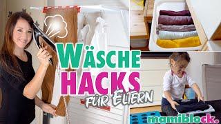 Die besten Wäsche Tricks   Einfach  ordentlich und mehr Platz  Mom Hacks  mamiblock