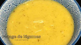 Potage Soup Recipe - Potage de légumes ⎜ Cook with Nahima