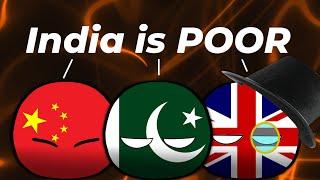 India  is POOR? - CB Edit #countryballs #animation #india