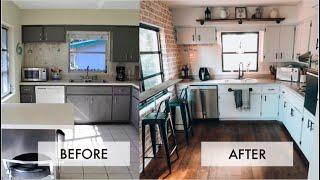 EXTREME DIY KITCHEN MAKEOVER ON A BUDGET