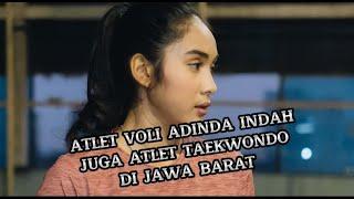 Profil dan Biodata Adinda Indah atlet voli artis sinetron atlet taekwondo di jawabarat