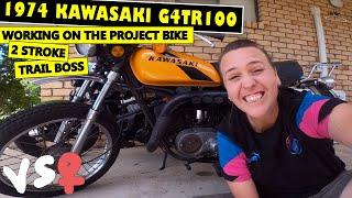VS️ Working on the Project Bike 1974 G4TR100 - Part 4