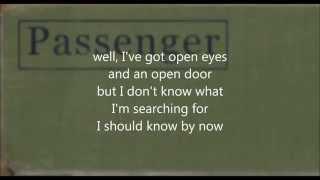 Passenger - Whispers lyrics on screen studio version