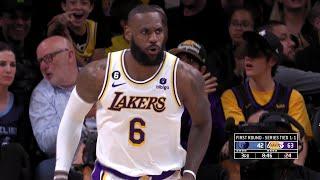 Hitting the balls of LeBron James gave him superpowers and he shocked Lakers by hitting 2 wild dunks