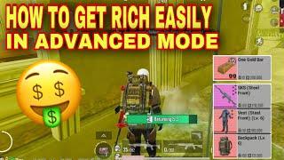 Metro Royale How To Get RICH EASILY In Advanced Mode  METRO ROYALE MODE PUBG